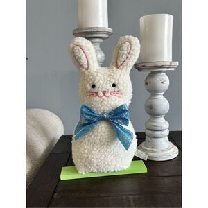 Target Spritz white plush Easter bunny decorations